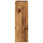 Bokhylle Gammelt Tre 60X24X76 Cm Konstruert Tre