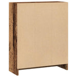 Bokhylle Gammelt Tre 60X24X76 Cm Konstruert Tre