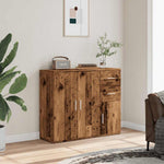 Skjenk Gammelt Tre 91X29,5X75 Cm Konstruert Tre