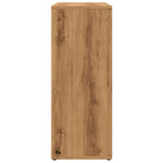 Skjenk Artisan Eik 91X29,5X75 Cm Konstruert Tre
