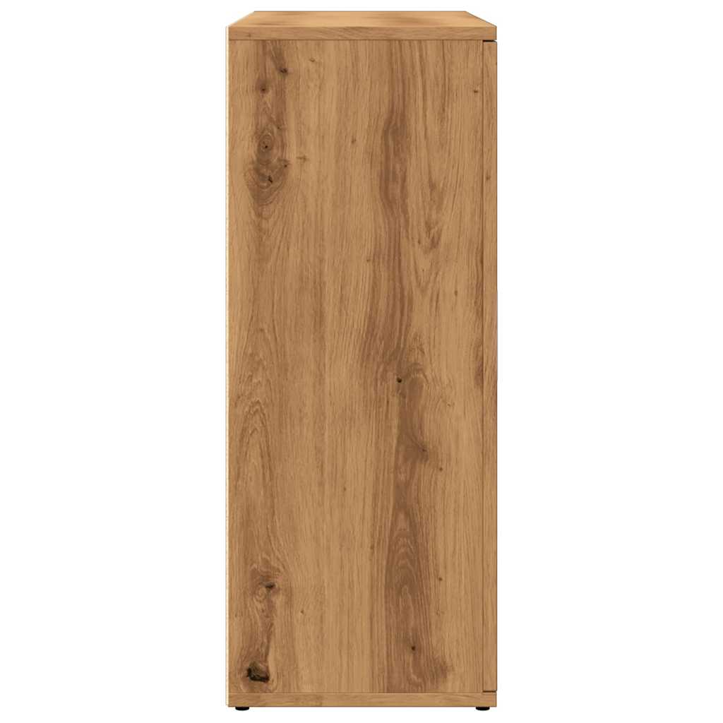 Skjenk Artisan Eik 91X29,5X75 Cm Konstruert Tre