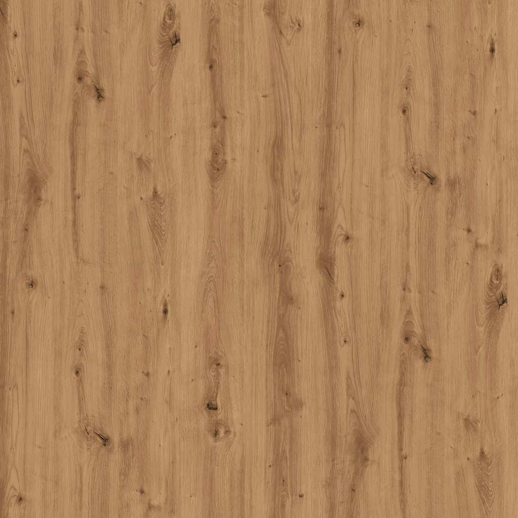Veggmontert Cd-Hylle Artisan Eik 100X18X18 Cm Konstruert Tre