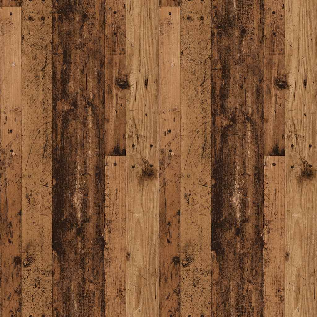 Hjørneskrivebord Gammelt Tre 200,5X50X76 Cm Konstruert Tre