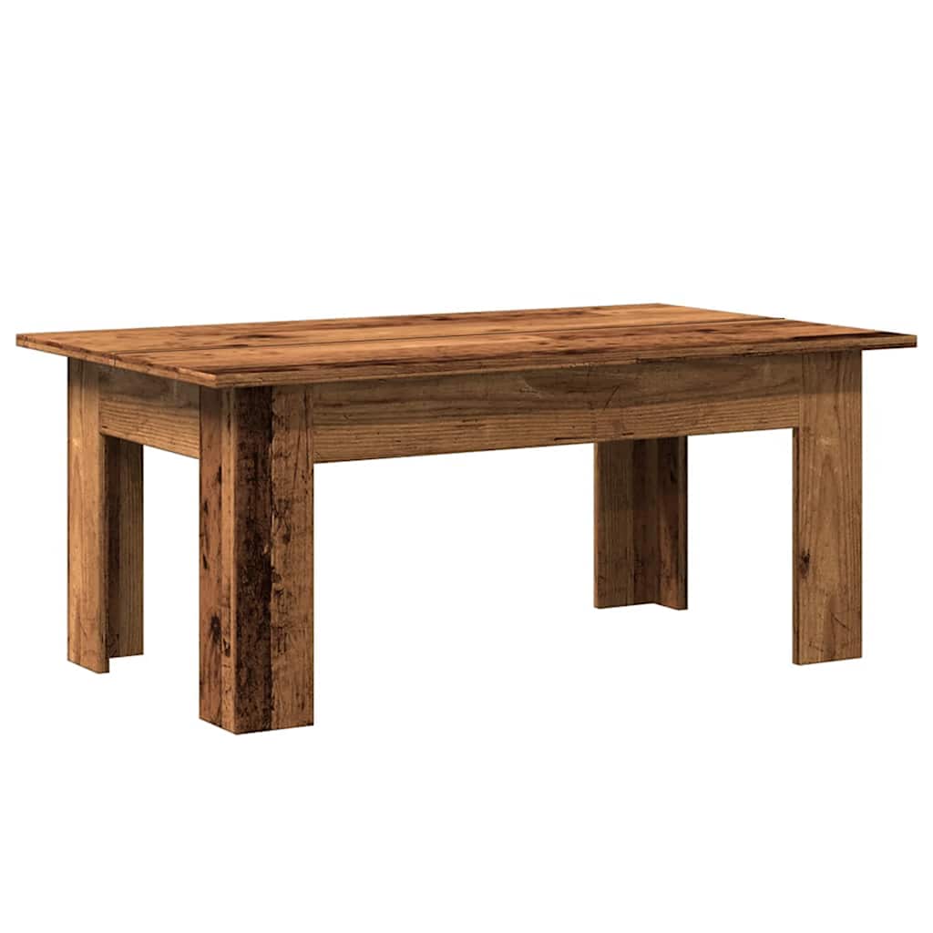 Salongbord Gammelt Tre 100X60X42 Cm Konstruert Tre