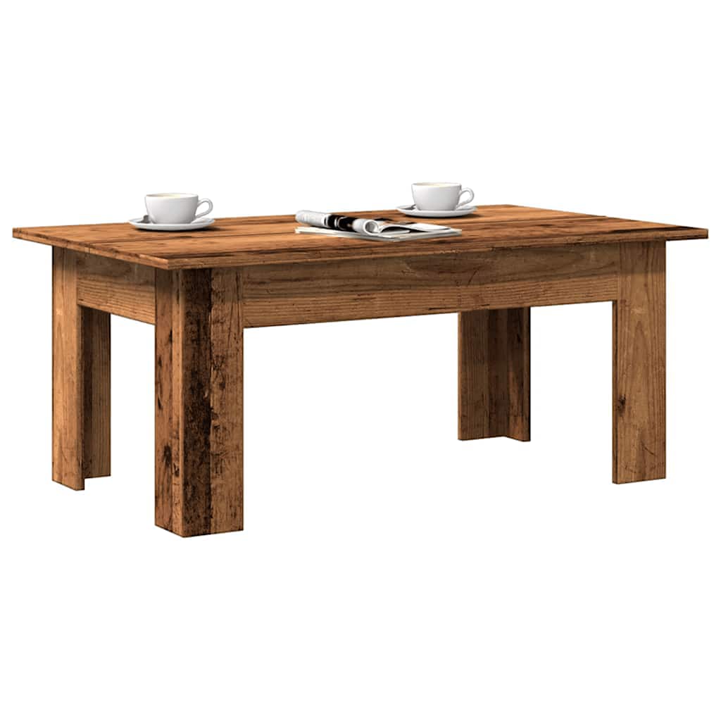 Salongbord Gammelt Tre 100X60X42 Cm Konstruert Tre