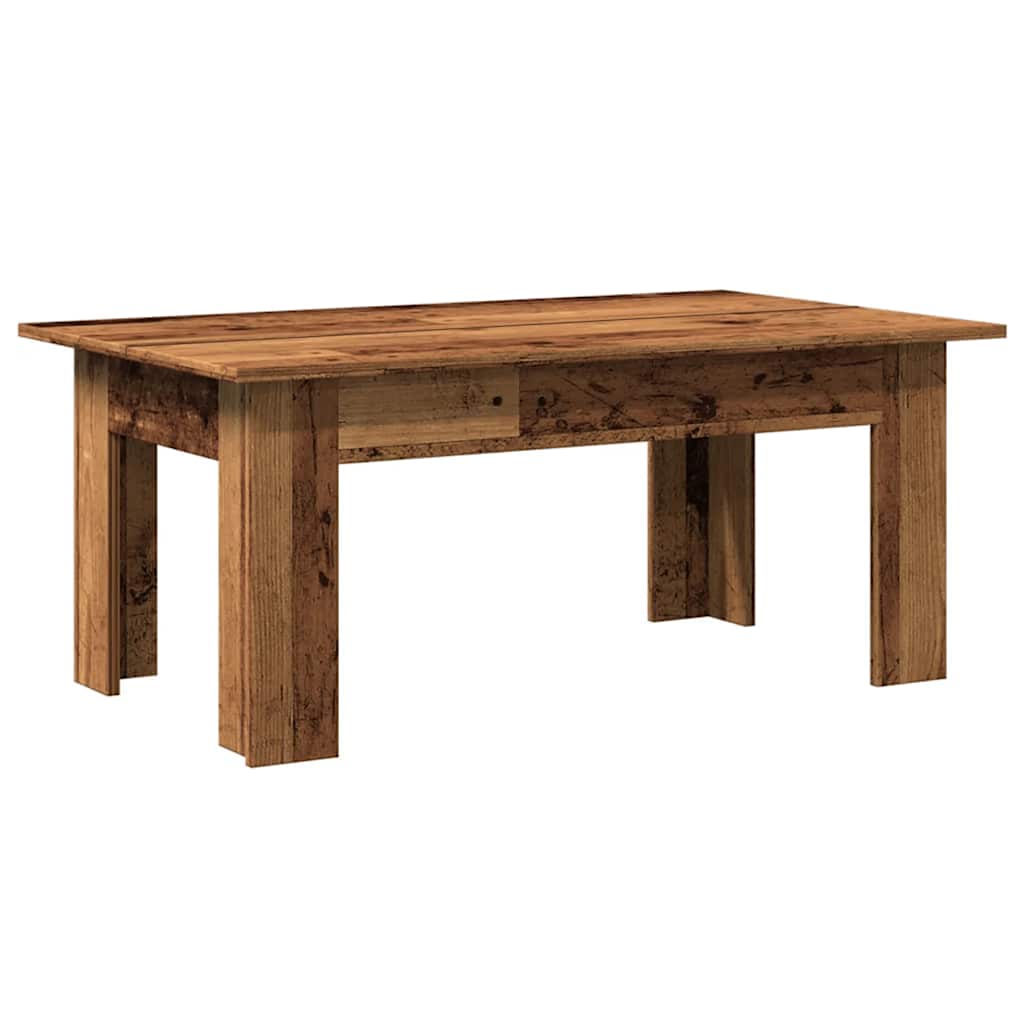Salongbord Gammelt Tre 100X60X42 Cm Konstruert Tre