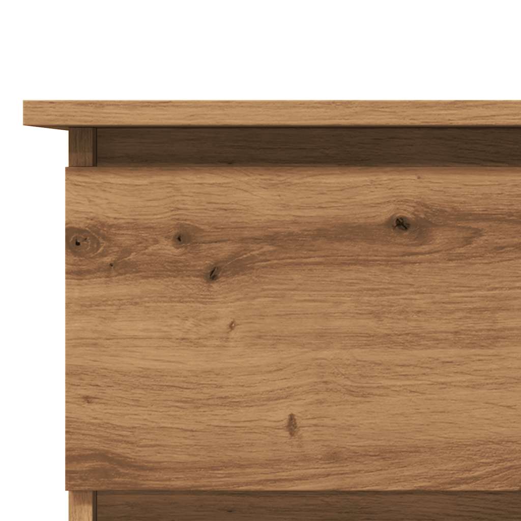 Hjørnepult Artisan Eik 145X100X76 Cm Konstruert Tre