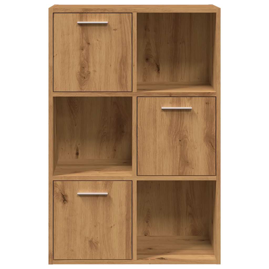 Bokhylle Artisan Eik 60,5X30X90 Cm Konstruert Tre