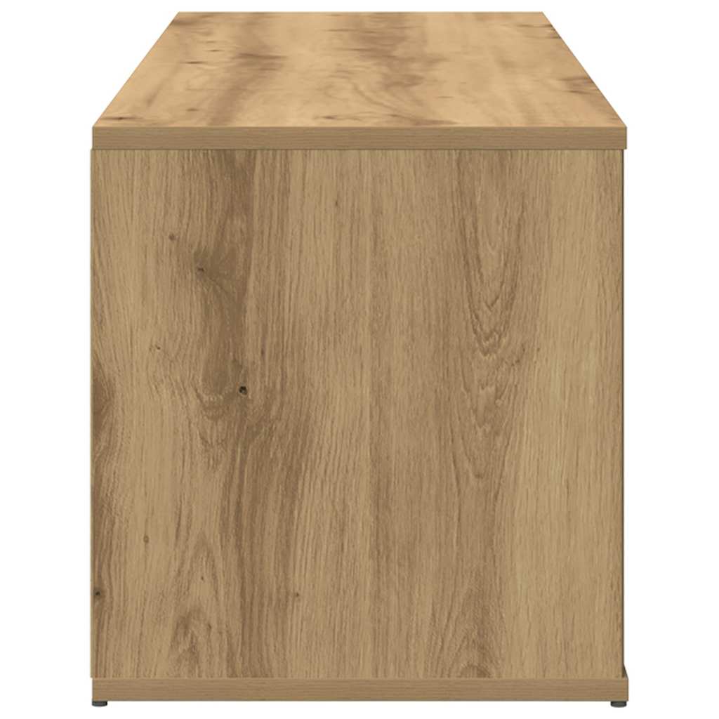 Tv-Benk Artisan Eik 120X34X37 Cm Konstruert Tre
