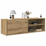 Tv-Benk Artisan Eik 120X34X37 Cm Konstruert Tre