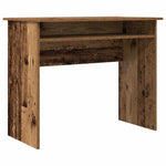 Skrivebord Gammelt Tre 90X50X74 Cm Konstruert Tre