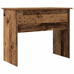 Skrivebord Gammelt Tre 90X50X74 Cm Konstruert Tre
