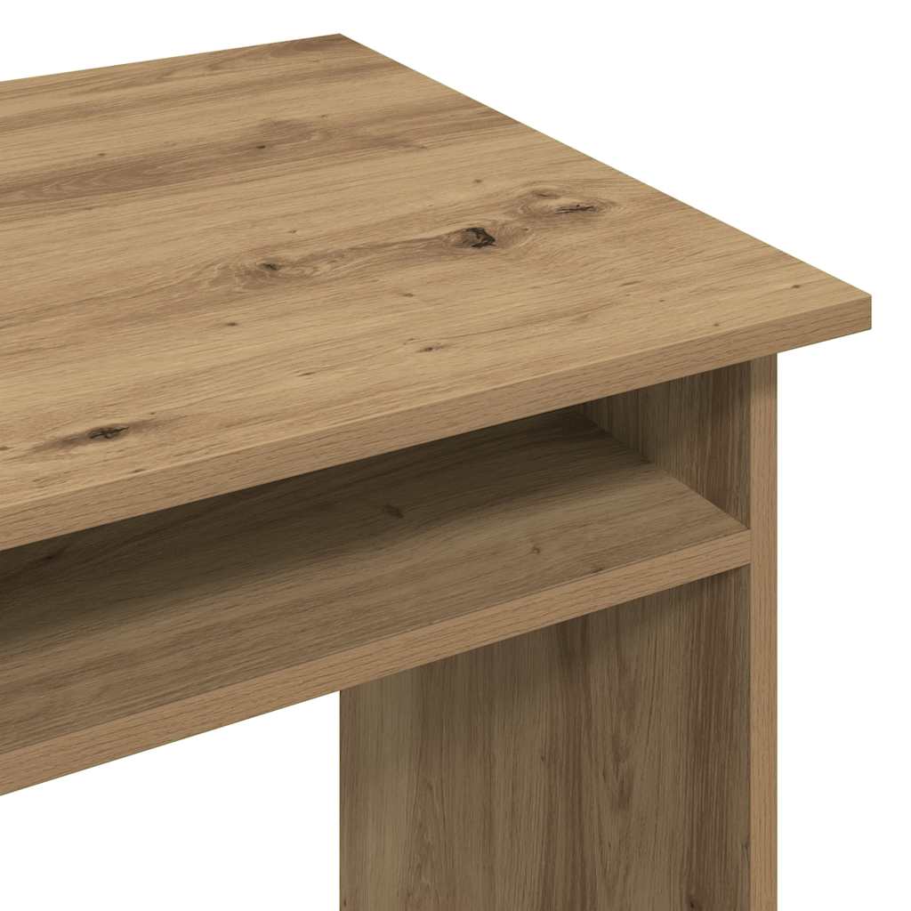 Skrivebord Artisan Eik 90X50X74 Cm Konstruert Tre