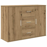Skjenk Artisan Eik 90X29,5X65 Cm Konstruert Tre
