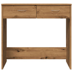 Skrivebord Sonoma Eik 80X40X75 Cm Konstruert Tre