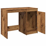 Skrivebord Gammelt Tre 100X50X76 Cm Konstruert Tre