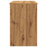 Skrivebord Artisan Eik 100X50X76 Cm Konstruert Tre