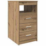 Kommode Artisan Eik 40X50X76 Cm Konstruert Tre