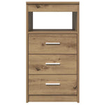 Kommode Artisan Eik 40X50X76 Cm Konstruert Tre