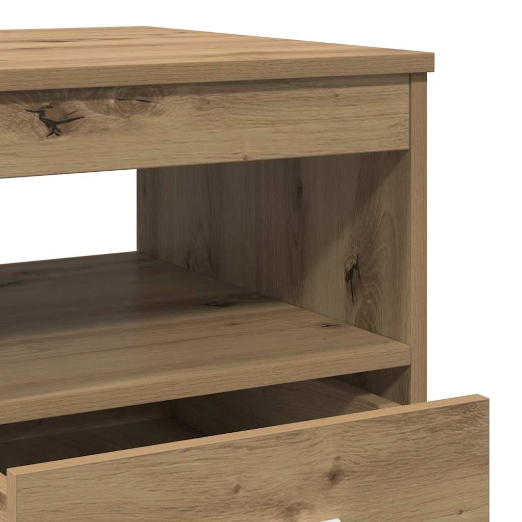 Kommode Artisan Eik 40X50X76 Cm Konstruert Tre