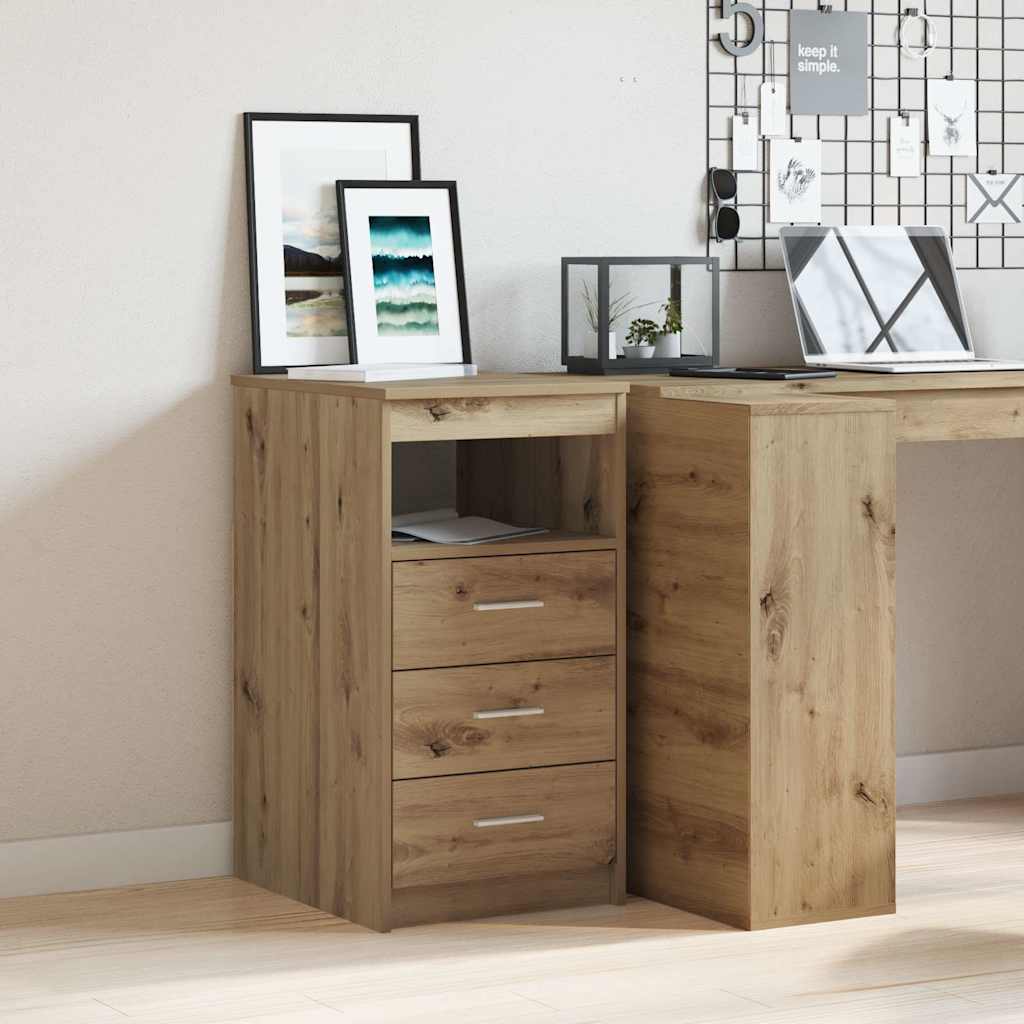 Kommode Artisan Eik 40X50X76 Cm Konstruert Tre