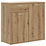 Skjenk Artisan Eik 80X36X75 Cm Konstruert Tre