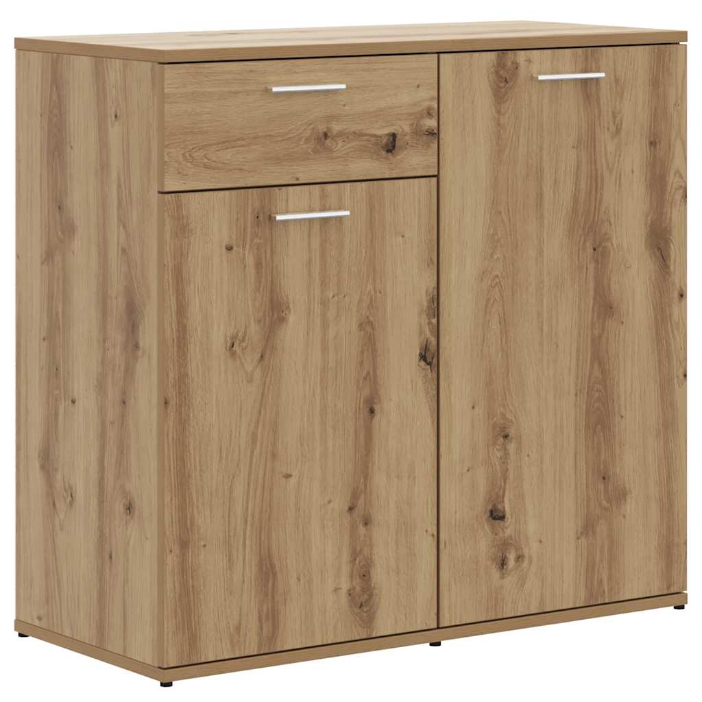 Skjenk Artisan Eik 80X36X75 Cm Konstruert Tre