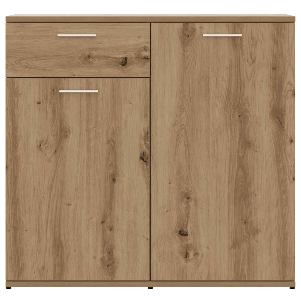 Skjenk Artisan Eik 80X36X75 Cm Konstruert Tre