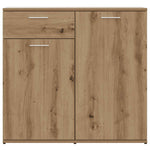 Skjenk Artisan Eik 80X36X75 Cm Konstruert Tre