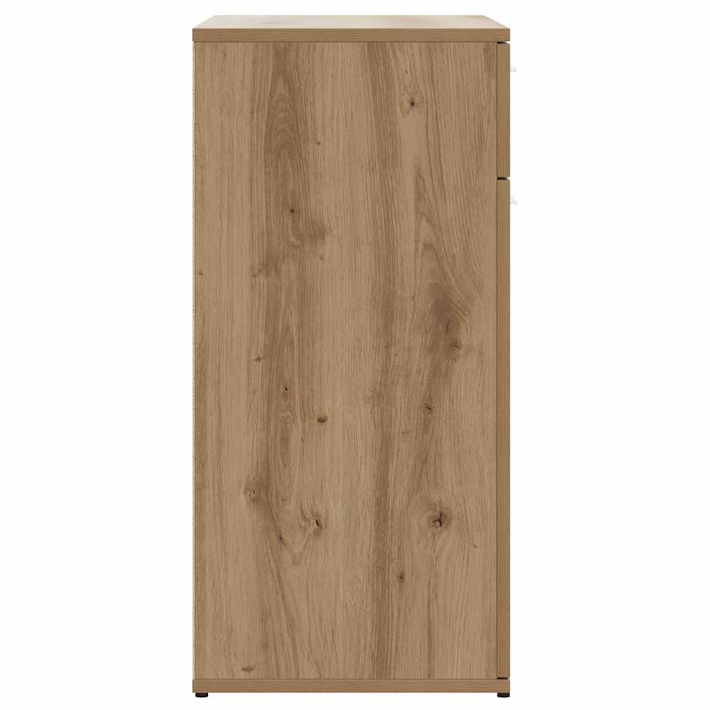 Skjenk Artisan Eik 80X36X75 Cm Konstruert Tre