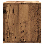 Tv-Benk Gammelt Tre 80X34X35,5 Cm Konstruert Tre