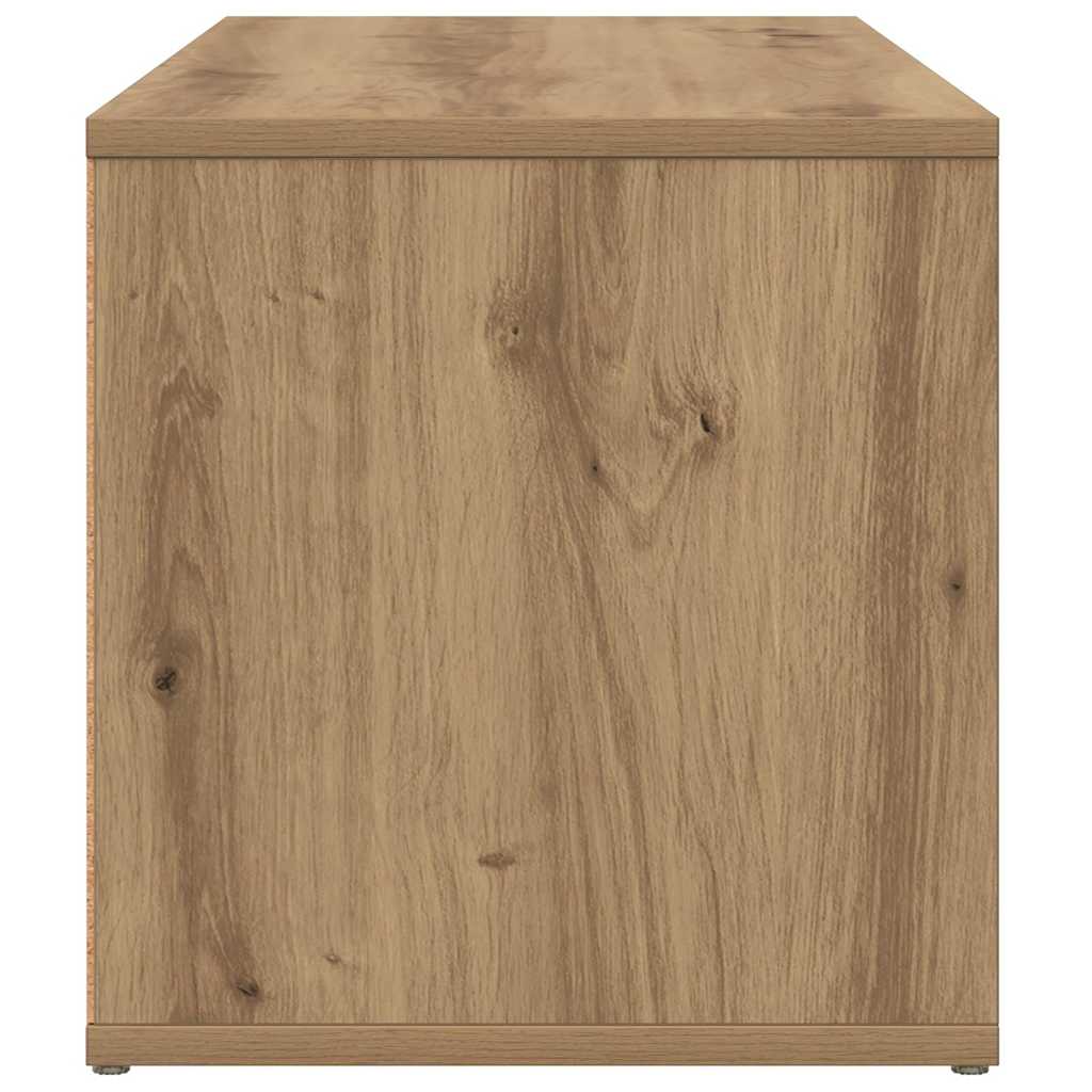 Tv-Benk Artisan Eik 80X34X35,5 Cm Konstruert Tre
