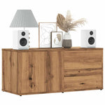 Tv-Benk Artisan Eik 80X34X35,5 Cm Konstruert Tre