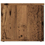 Tv-Benk Gammelt Tre 80X34X30 Cm Konstruert Tre