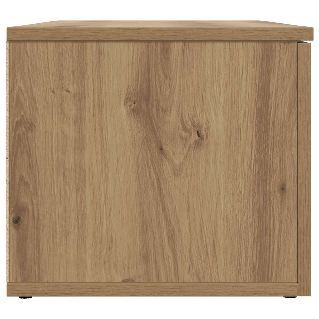 Tv-Benk Artisan Eik 80X34X30 Cm Konstruert Tre