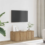 Tv-Benk Artisan Eik 80X34X30 Cm Konstruert Tre