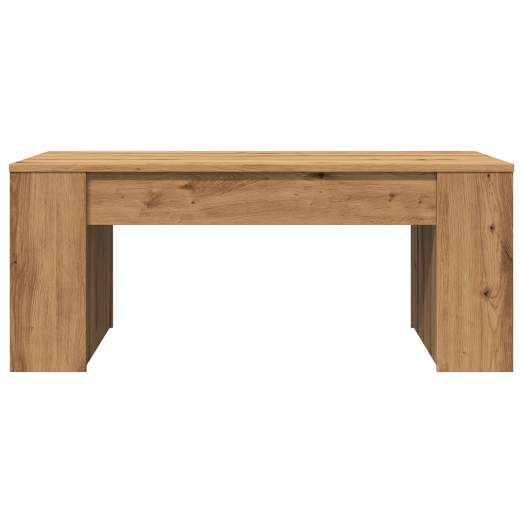 Salongbord Artisan Eik 102X55X42 Cm Konstruert Tre