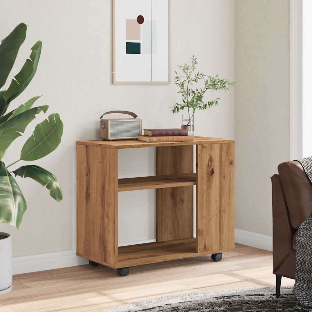 Sidebord Artisan Eik 70X35X55 Cm Konstruert Tre
