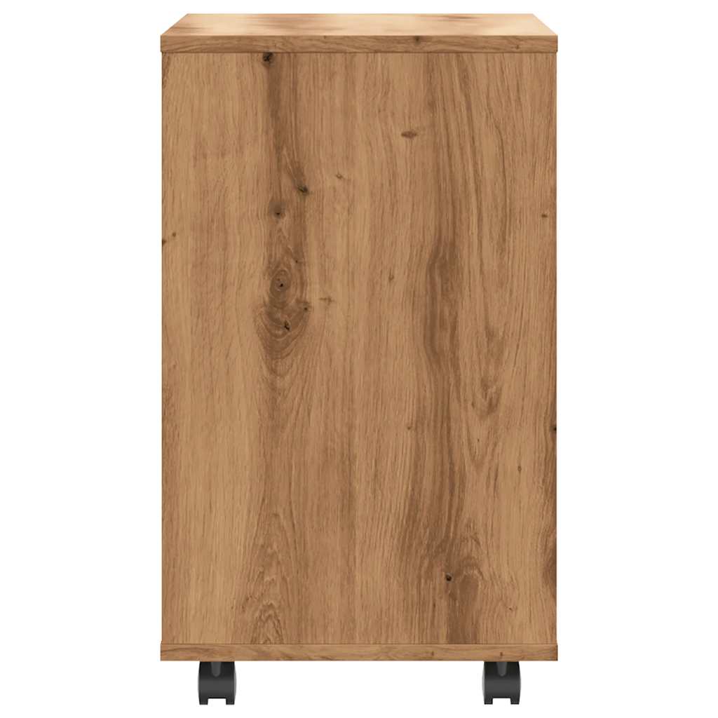 Sidebord Artisan Eik 70X35X55 Cm Konstruert Tre
