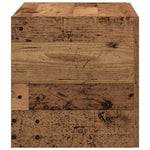 Veggskap Gammelt Tre 80X39X40 Cm Konstruert Tre
