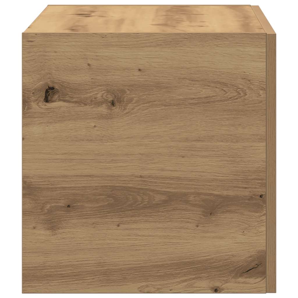 Veggskap Artisan Eik 80X39X40 Cm Konstruert Tre