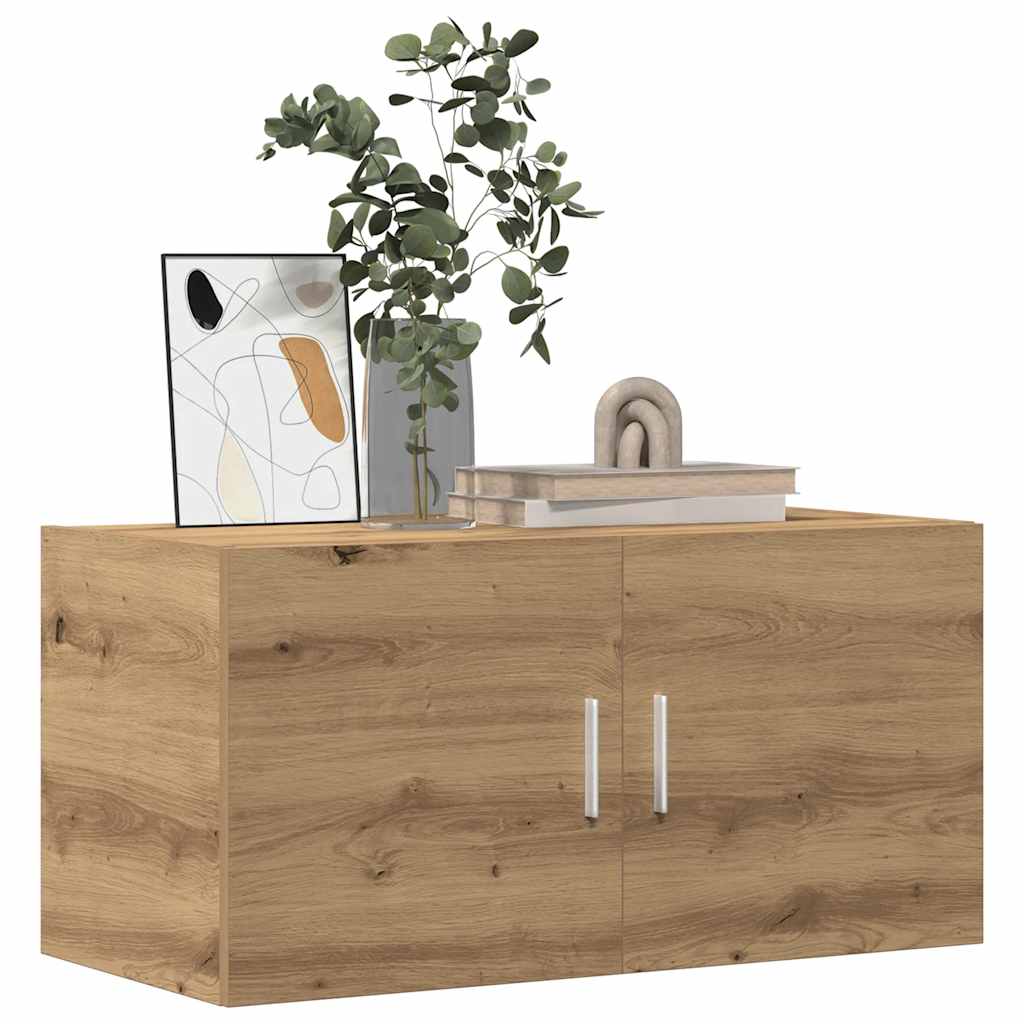 Veggskap Artisan Eik 80X39X40 Cm Konstruert Tre
