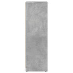 Baderomsskap Betonggrå 30X30X95 Cm Sponplate