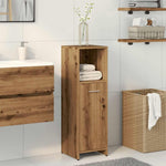 Baderomsskap Artisan Eik 30X30X95 Cm Konstruert Tre