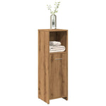 Baderomsskap Artisan Eik 30X30X95 Cm Konstruert Tre