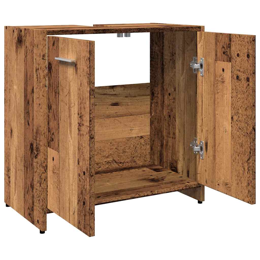 Servantskap Gammelt Tre 60X33X60 Cm Konstruert Tre