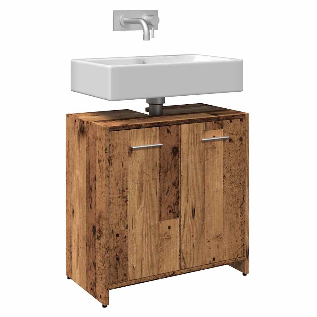 Servantskap Gammelt Tre 60X33X60 Cm Konstruert Tre