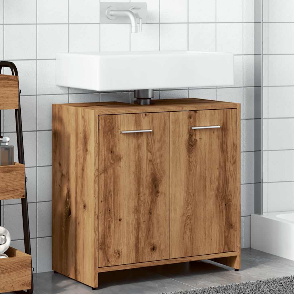 Badeservantskap Artisan Eik 60X33X60 Cm Konstruert Tre