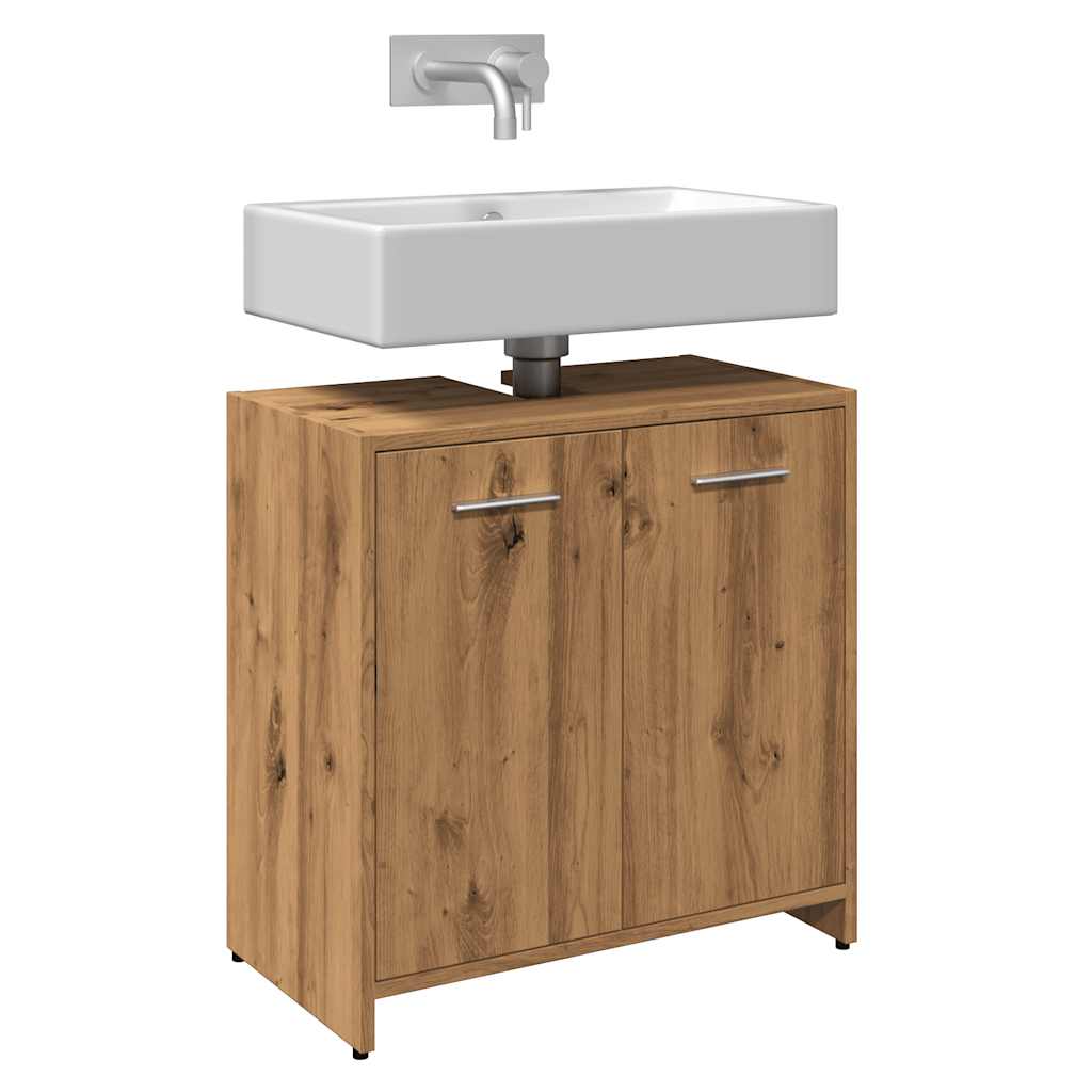 Badeservantskap Artisan Eik 60X33X60 Cm Konstruert Tre