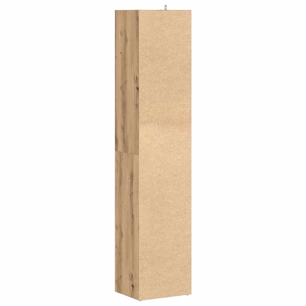 Bokhylle Artisan Eik 36X30X171 Cm Konstruert Tre